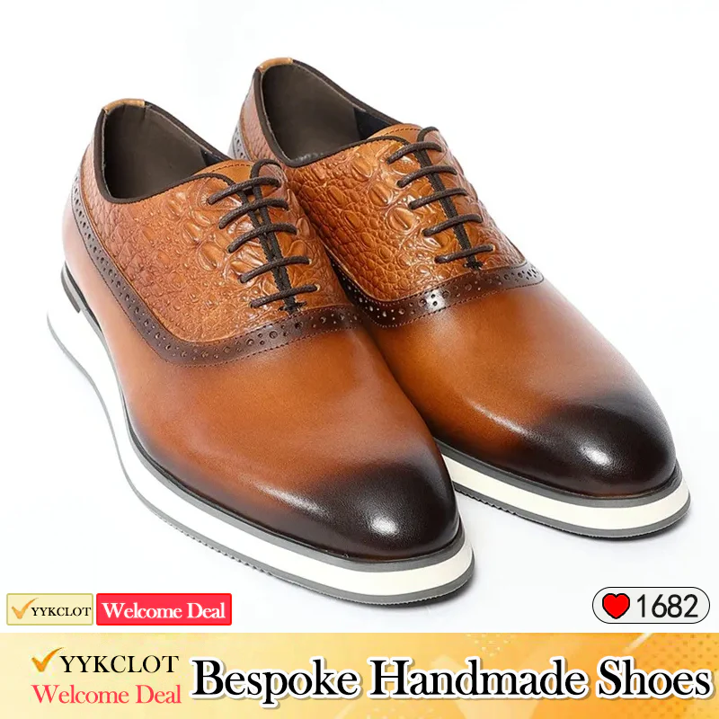 Blaue Leder Herren Sneakers Fashion Business Casual Schuhe