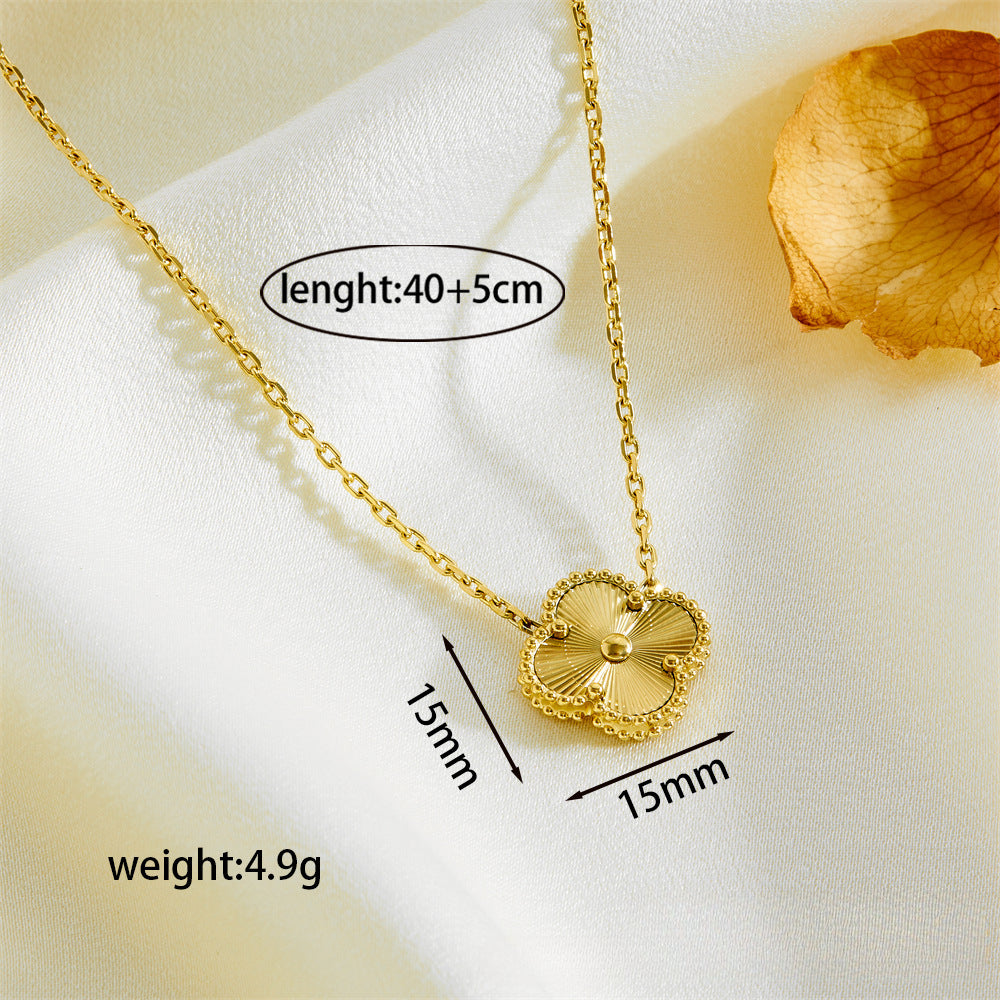 Fashion four-leaf clover bracelet necklace series