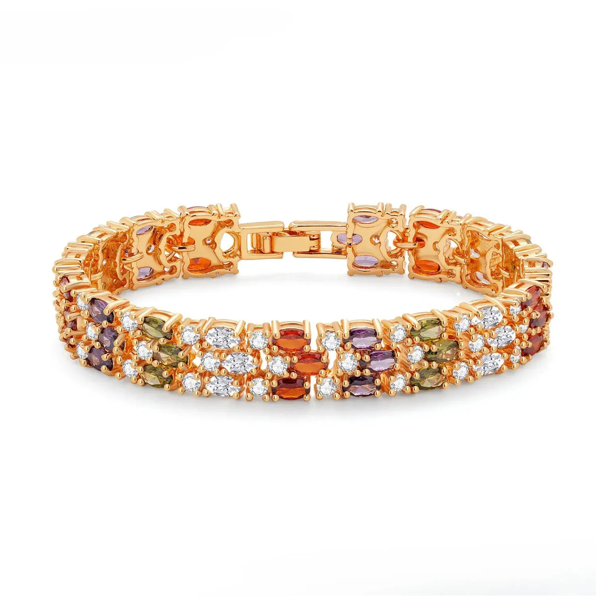 Bracelet Mode Rubis Diamant