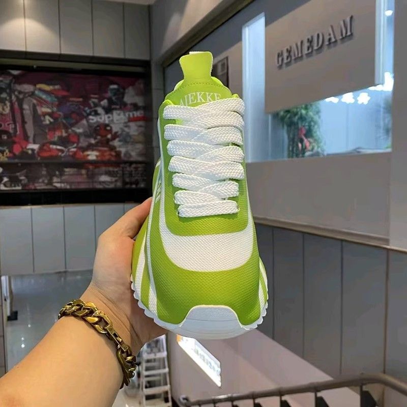 Summer fashion mesh heightening casual sneakers Running shoes and sports shoes for men