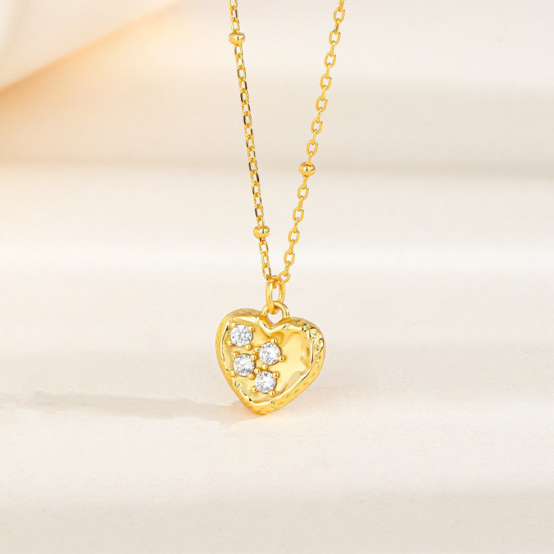 925 Sterling Silver Lava Love Necklace