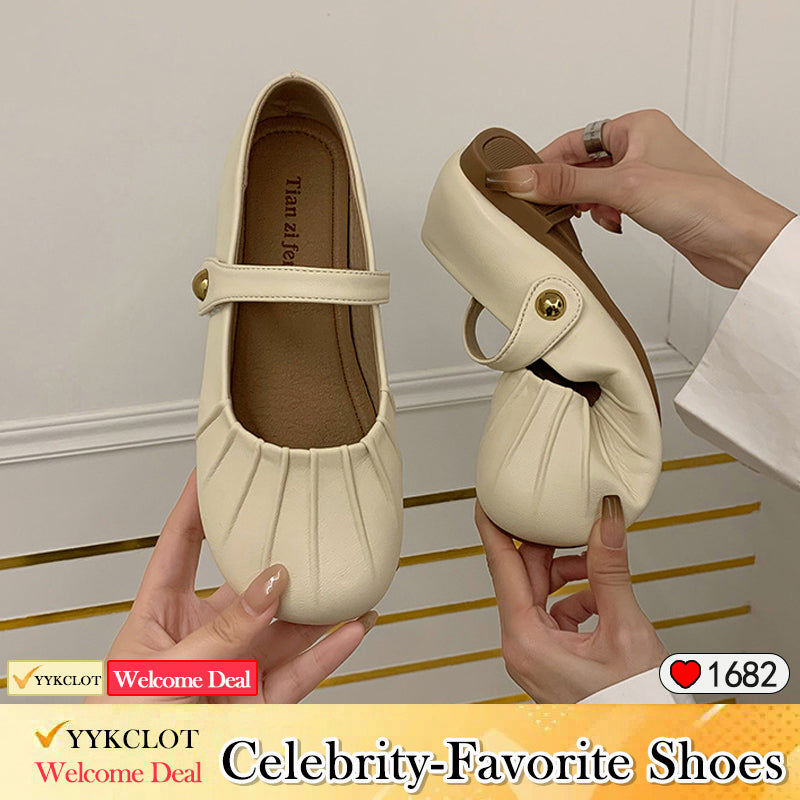 Fashion one-word commuter soft-soled loafers