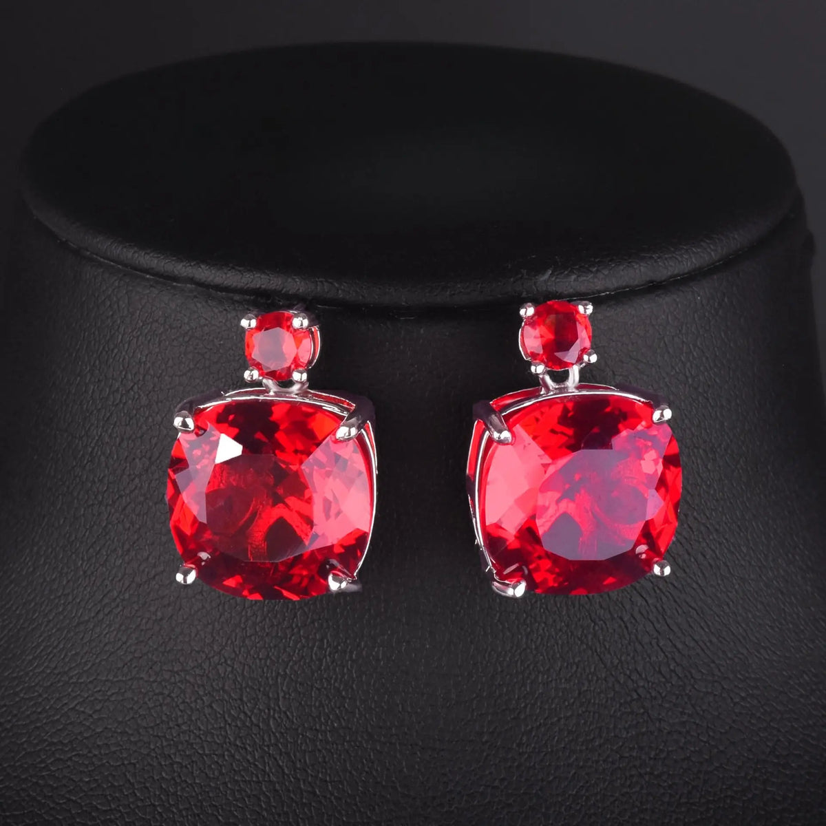 Parure de luxe Diamant Rubis