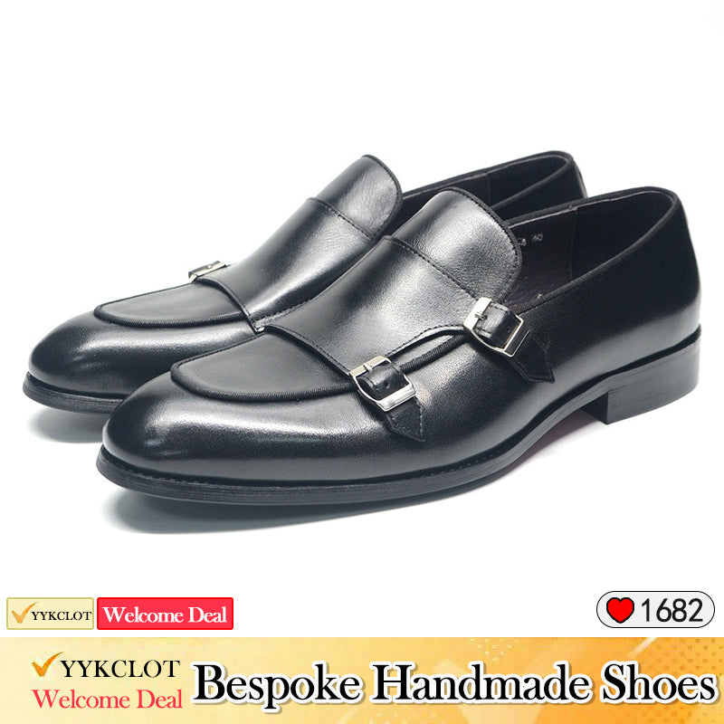 French leisure business pointed formal men's leather shoes