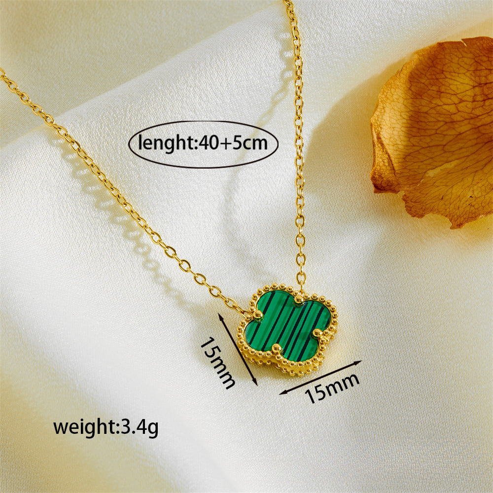 Fashion four-leaf clover bracelet necklace series