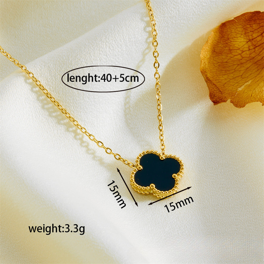 Fashion four-leaf clover bracelet necklace series