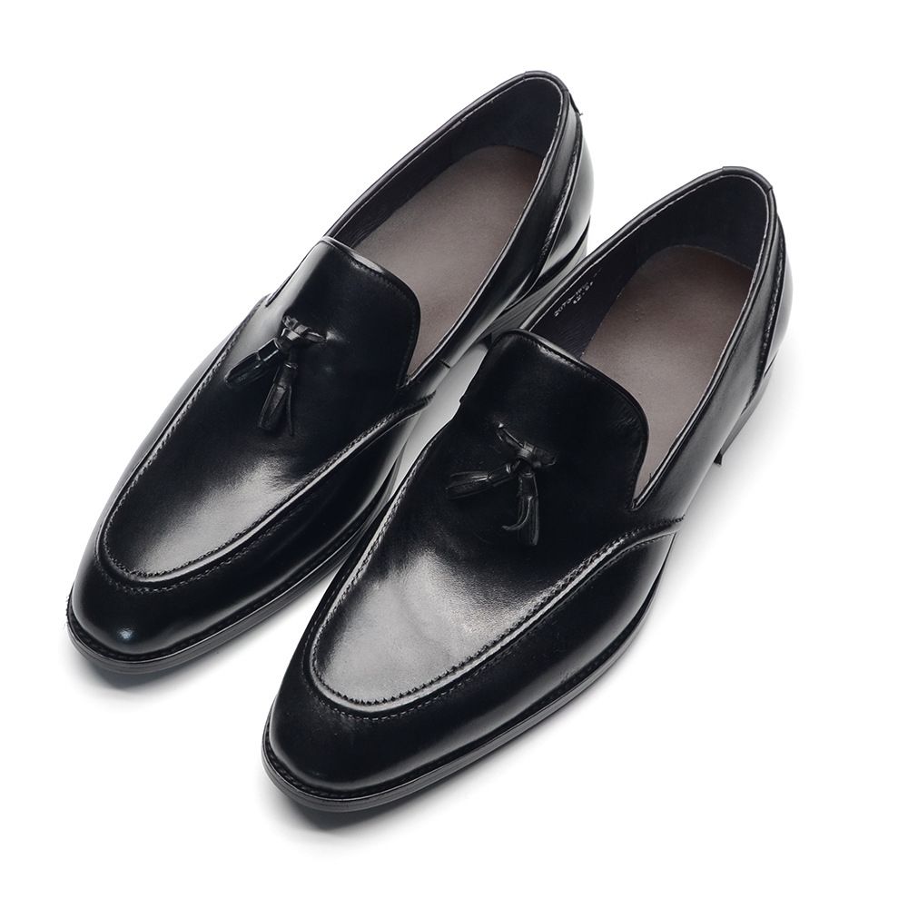 Fashion Leather Breathable Leather Shoes Men's Business Loafers