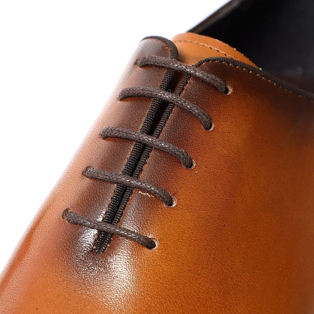 British style polished leather Oxford shoes men's business dress leather shoes