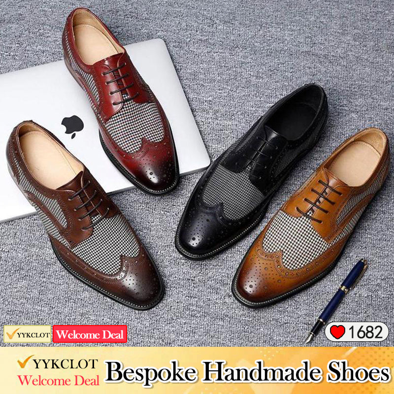 Fashion Business Leather Derby Shoes