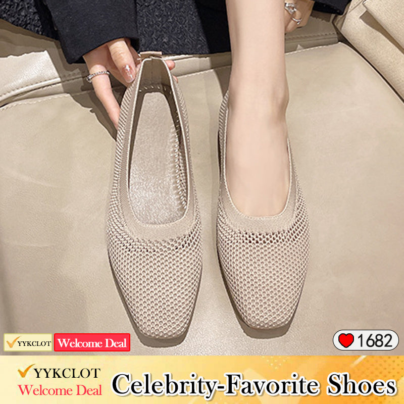 Stylish woven soft-soled daily commuter loafers