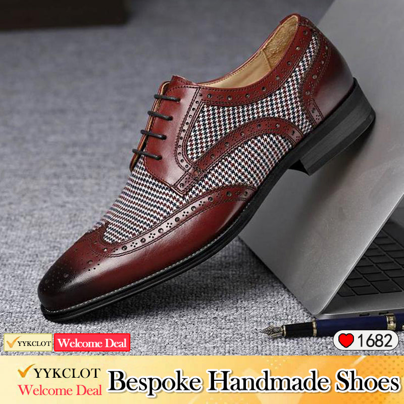 Fashion Business Leather Derby Shoes