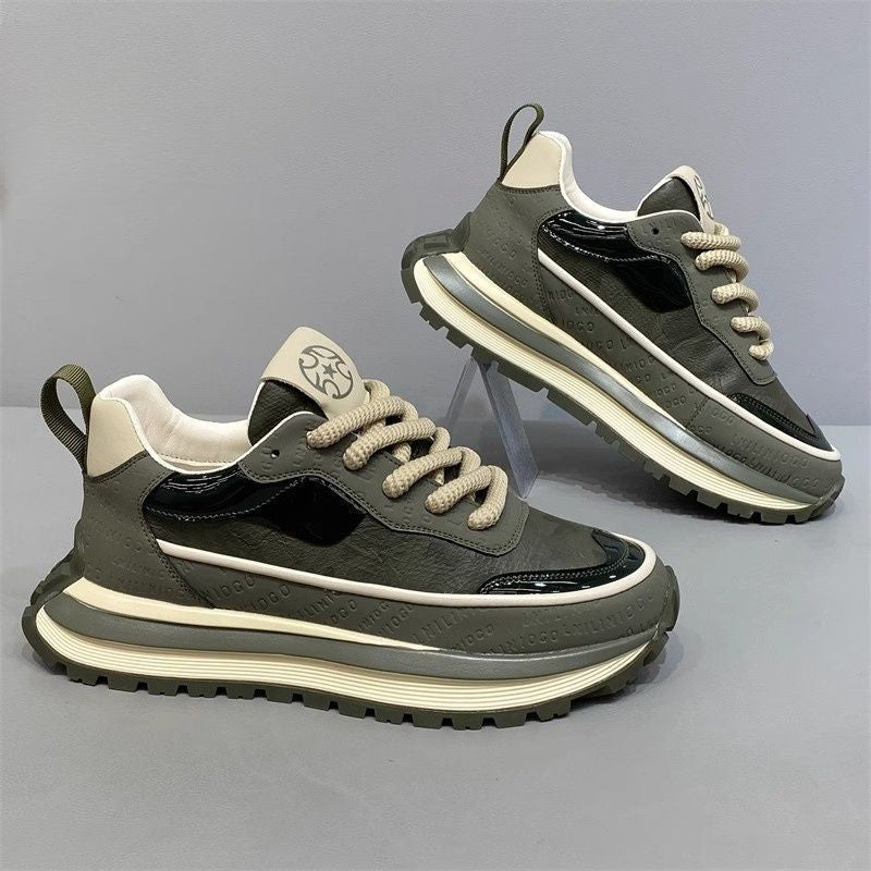 Fashion soft sole heightening casual shoes Running shoes and sports shoes for men sneakers