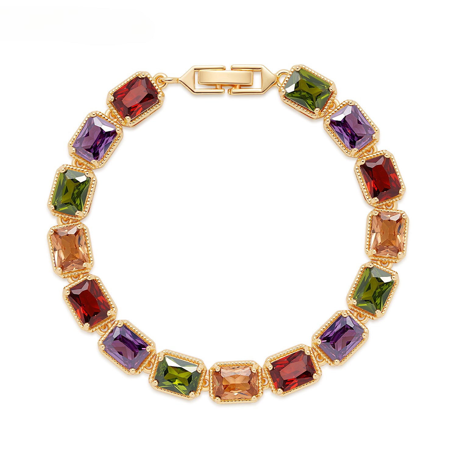 Fashion Class A inlaid zircon bracelet