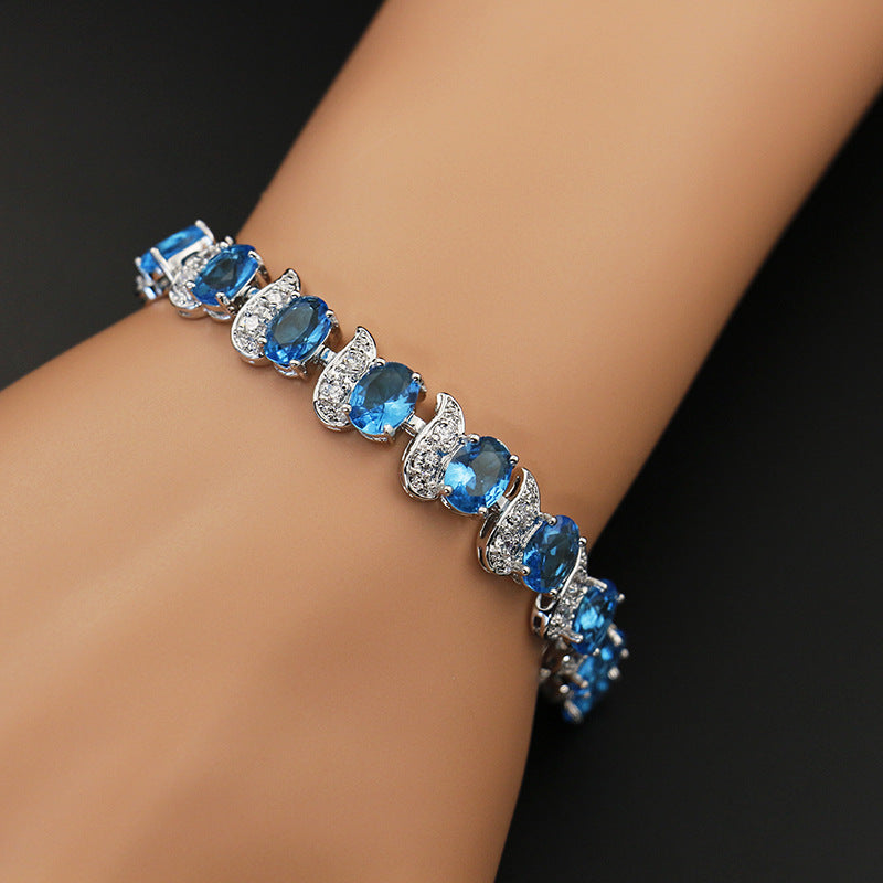 Fashion Diamond Buckle Bracelet