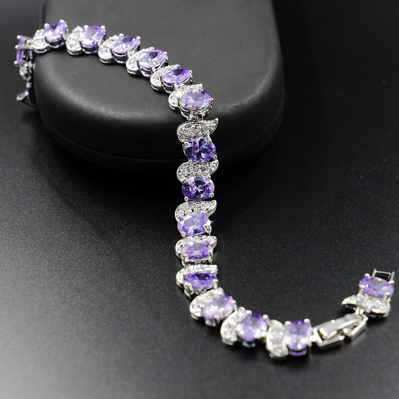 Fashion Diamond Buckle Bracelet