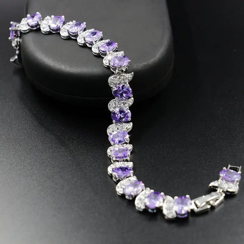 Bracelet de mode avec boucle diamant