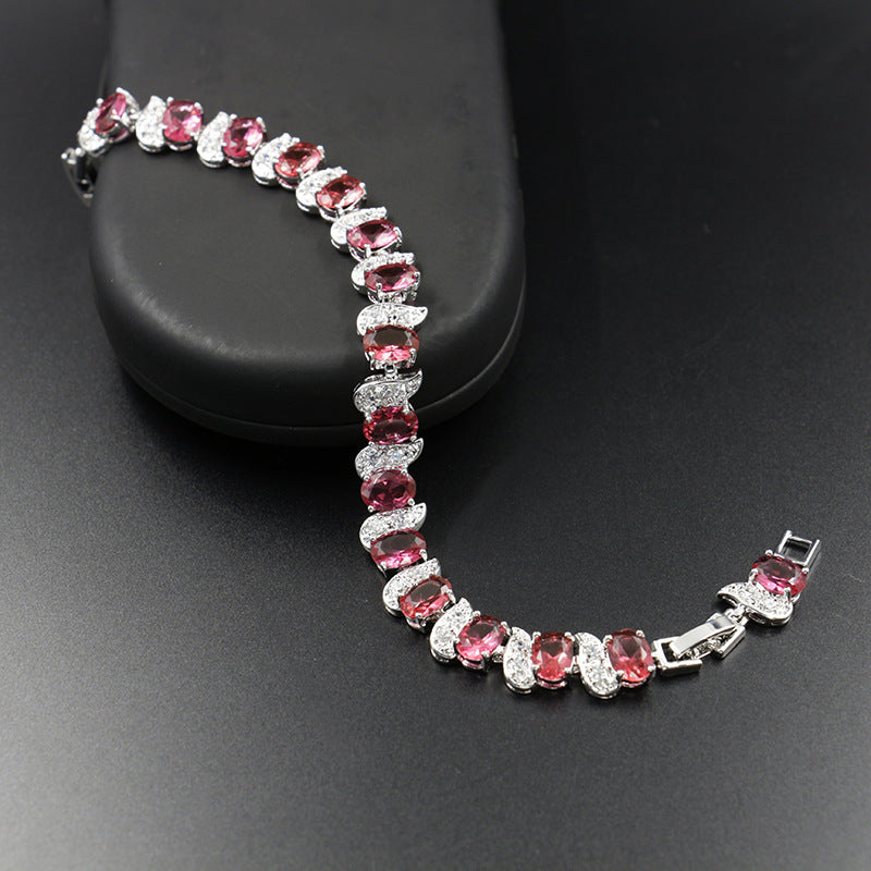 Fashion Diamond Buckle Bracelet