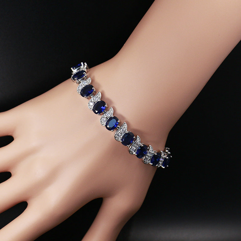 Fashion Diamond Buckle Bracelet