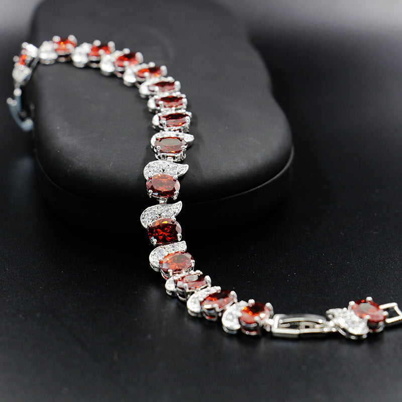 Fashion Diamond Buckle Bracelet