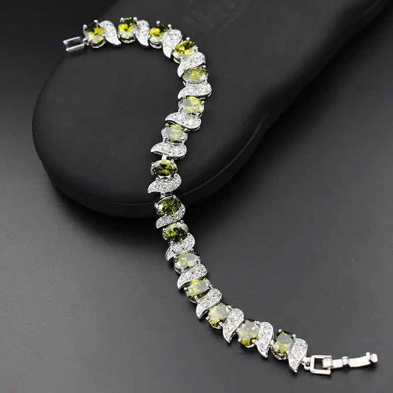 Bracelet de mode avec boucle diamant