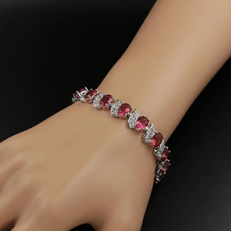 Bracelet de mode avec boucle diamant