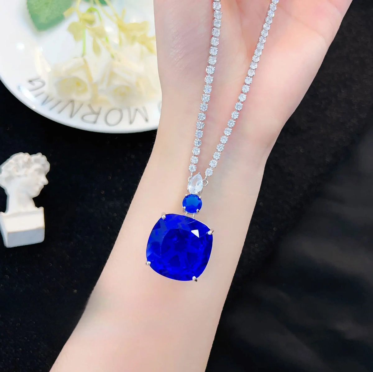 Parure de luxe Diamant Rubis