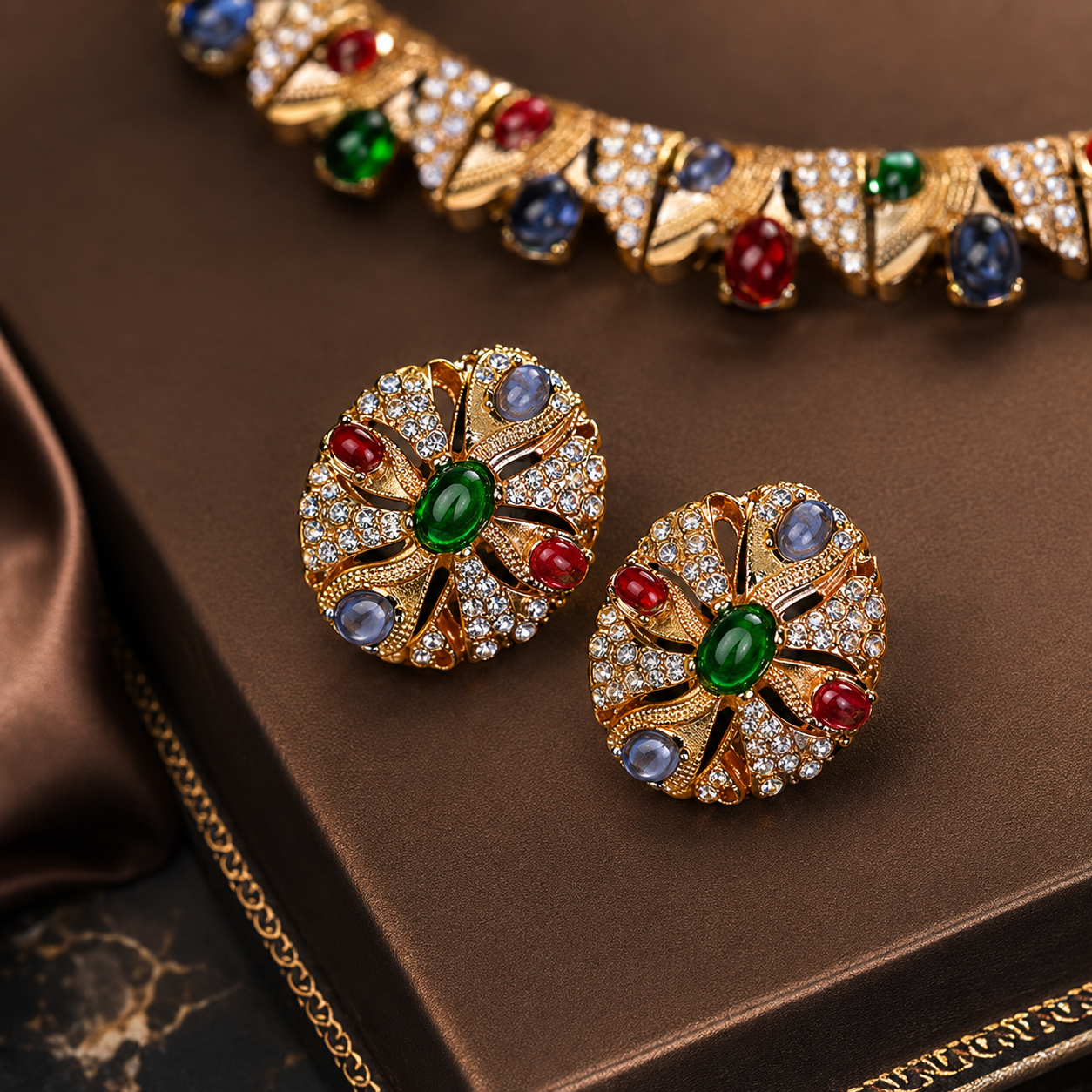 Elegant Gold Pearl Jewelry Set for Special Occasions