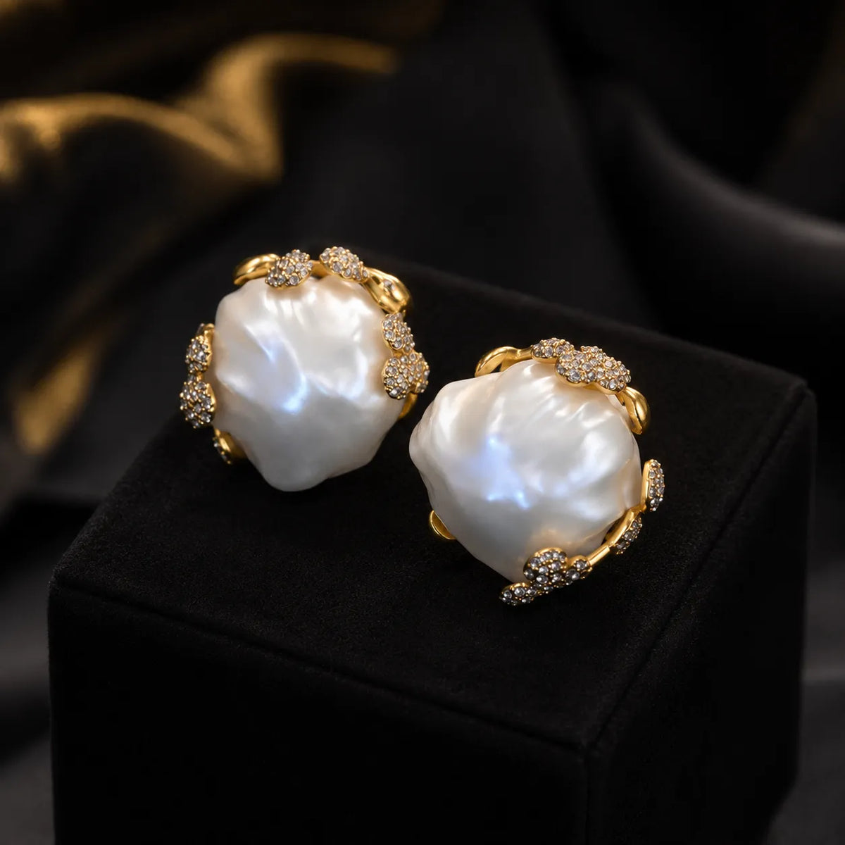 Boucles d'oreilles personnalisées imprimé léopard Maillard