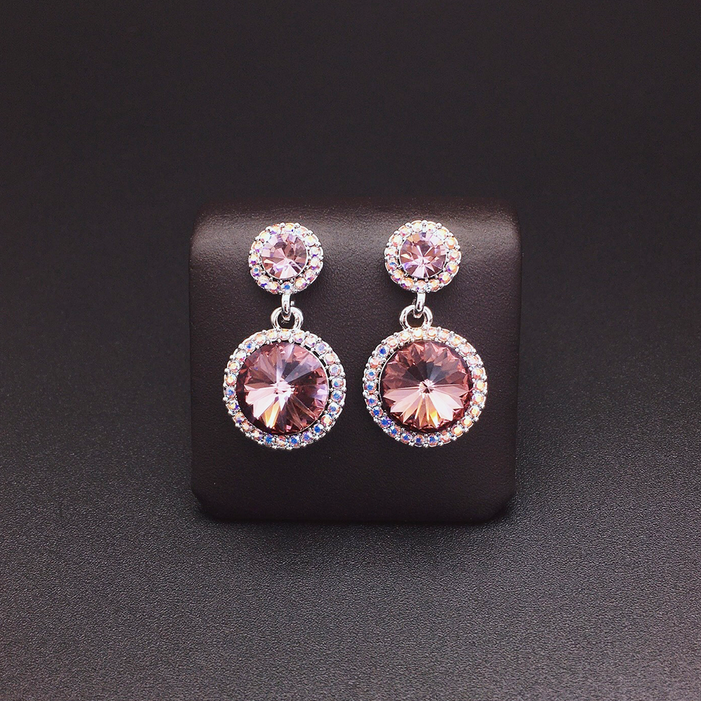 Chic Green Gemstone Look Earrings for Daily Wear