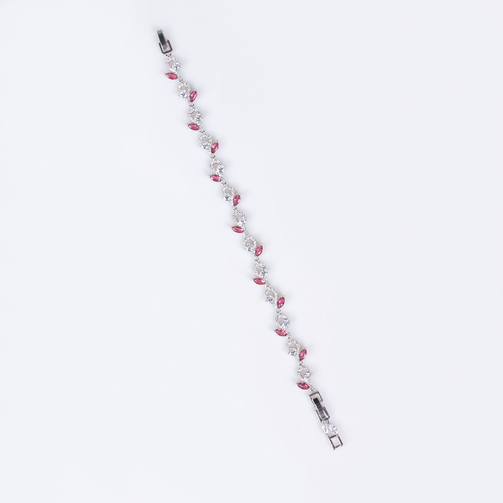 Luxury Multicolor Crystal Bracelet – Elegant Gemstone Jewelry for Women
