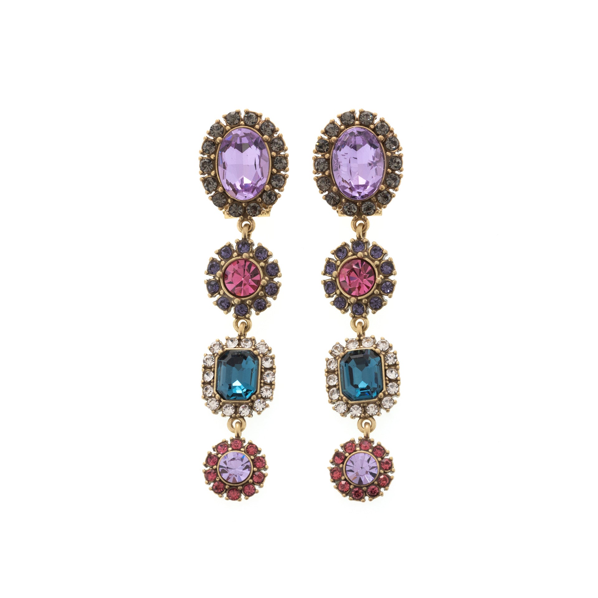 French retro niche design feature earrings