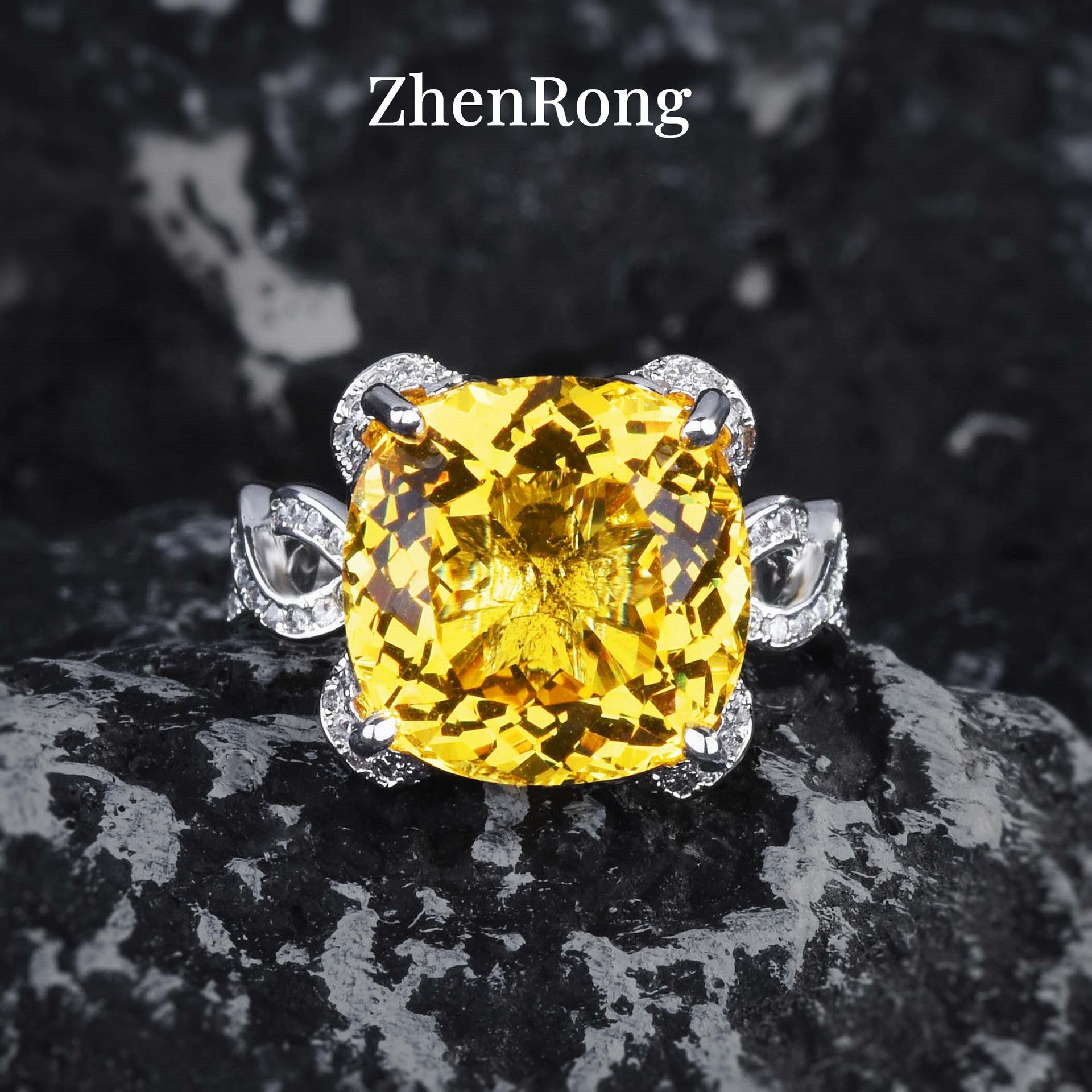 Fashion Aquamarine Topaz Color Treasure Series