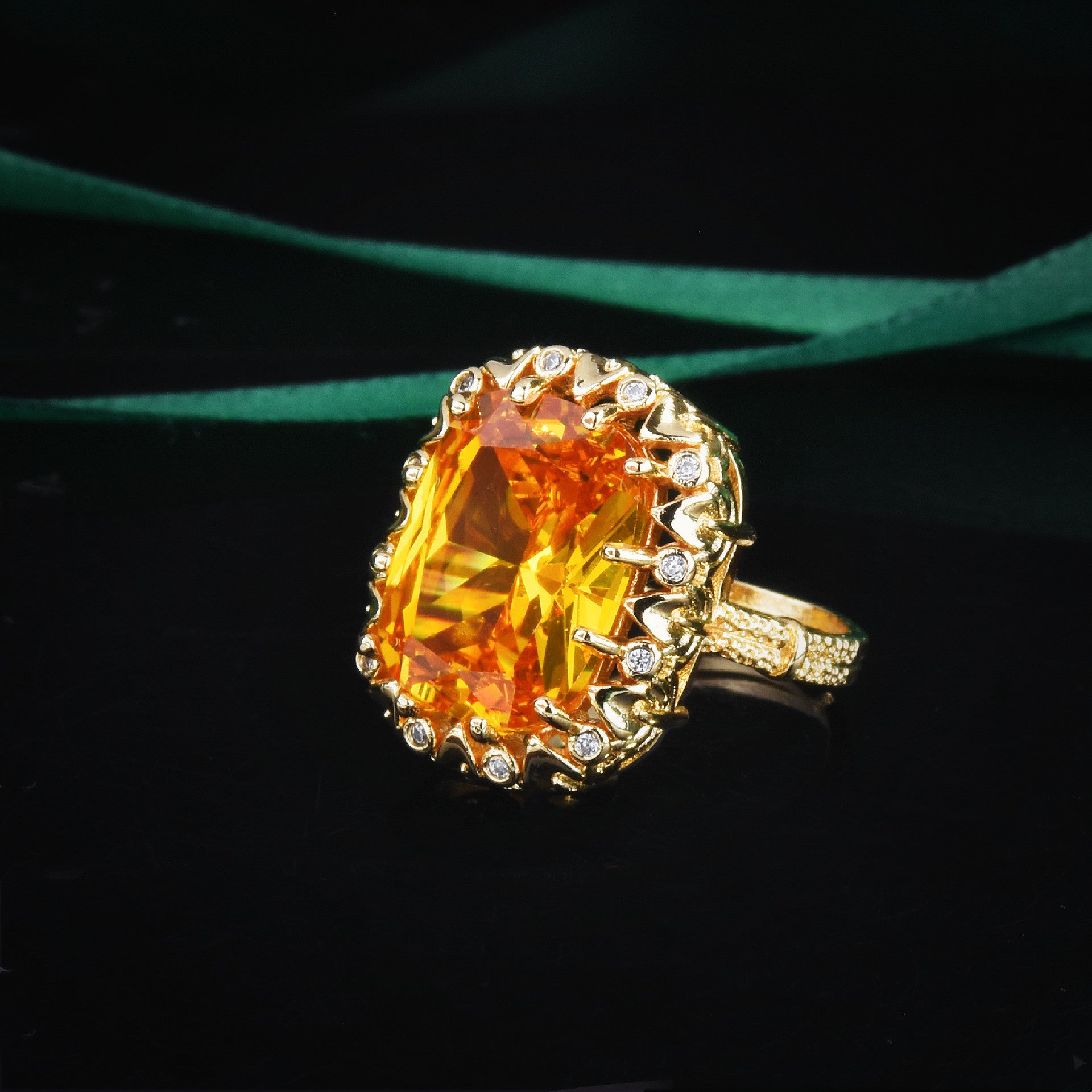 Italian retro high carbon diamond color treasure series