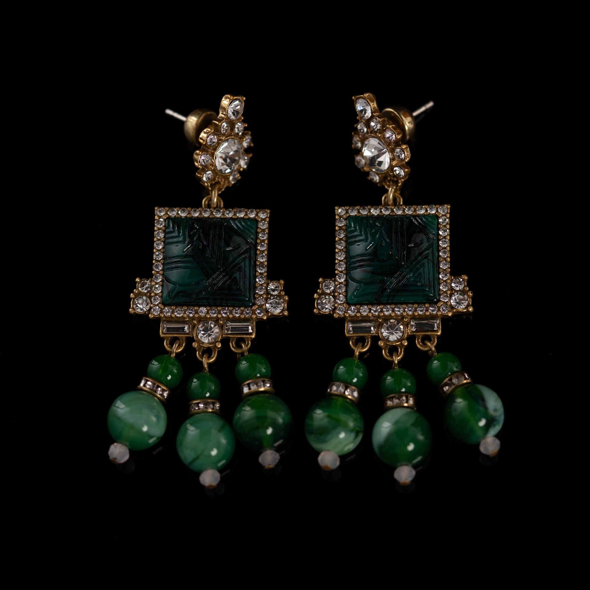 Fashion medieval retro niche earrings series
