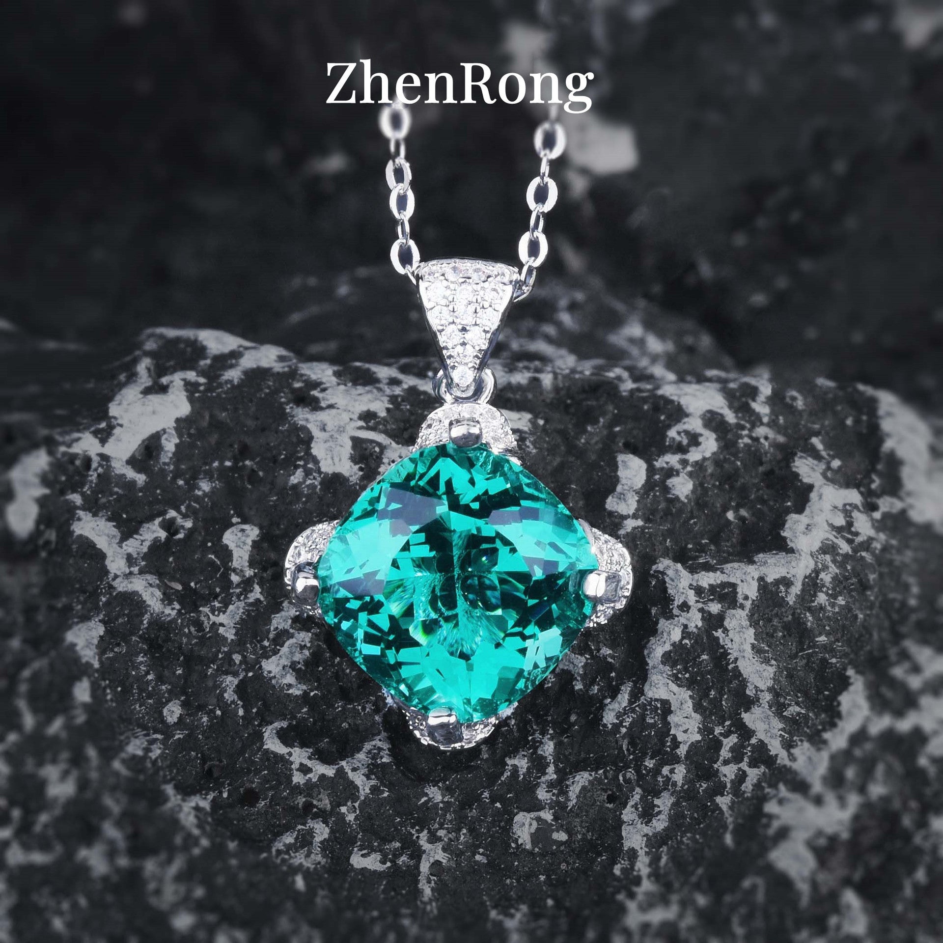 Fashion Aquamarine Topaz Color Treasure Series