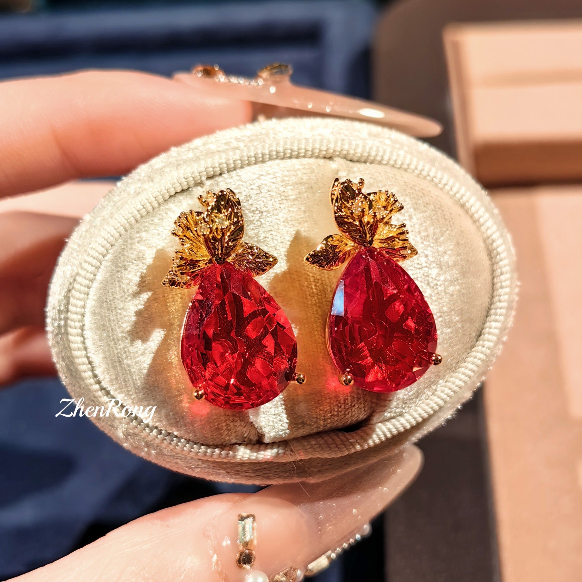 Italian brushed zircon color treasure series