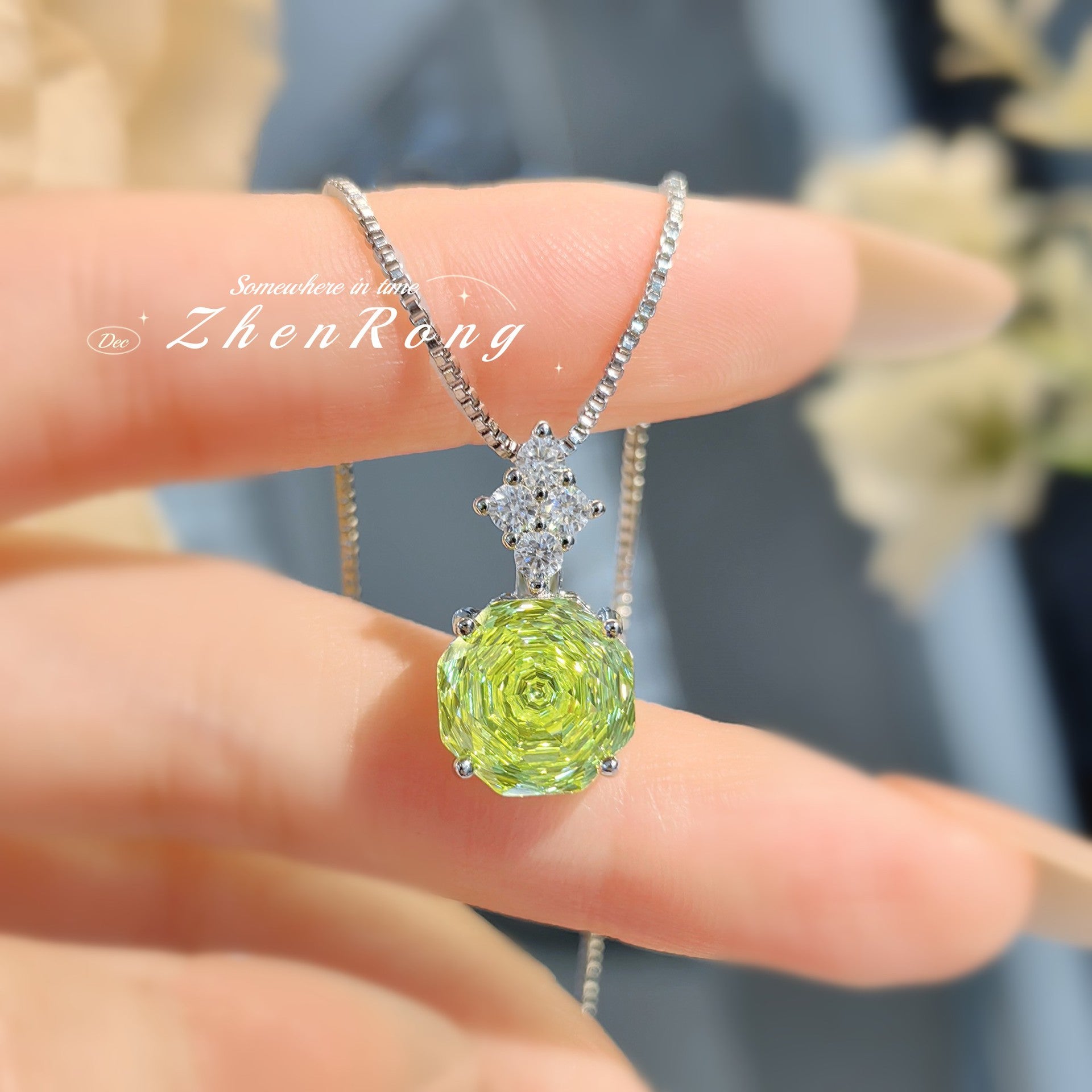 Fashion light luxury star anise rose color treasure series