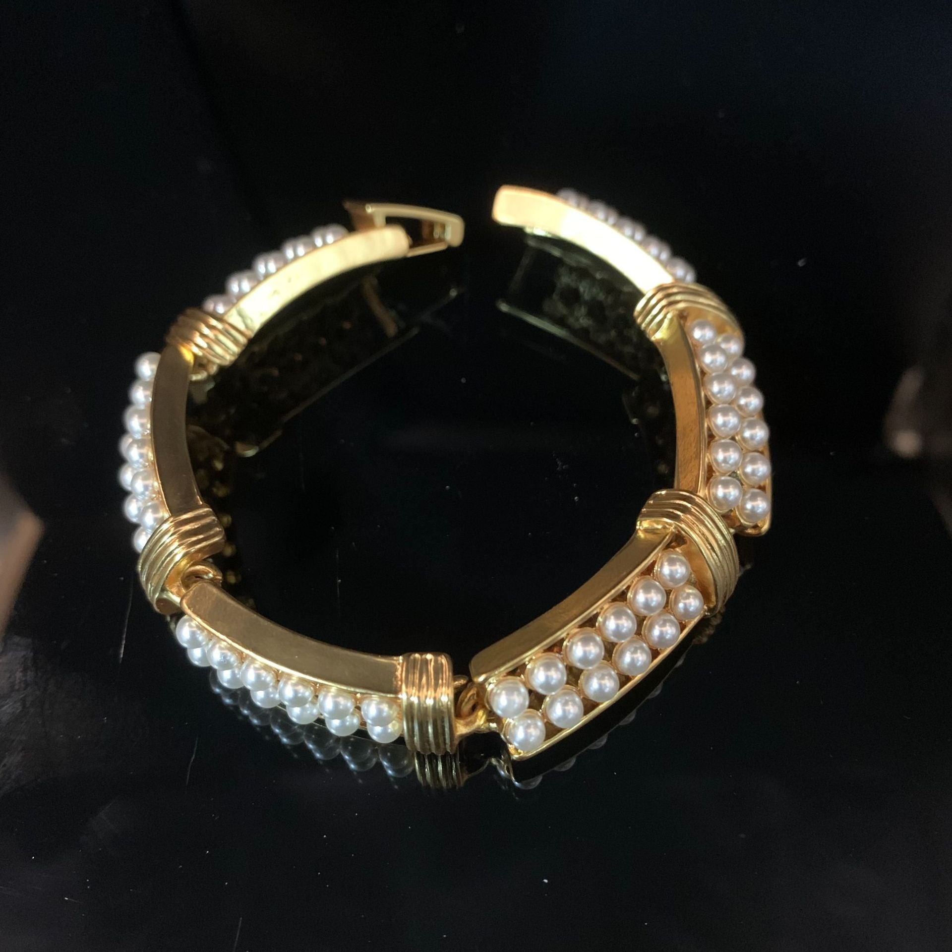 Vintage Heavy Industry Pearl Necklace Series