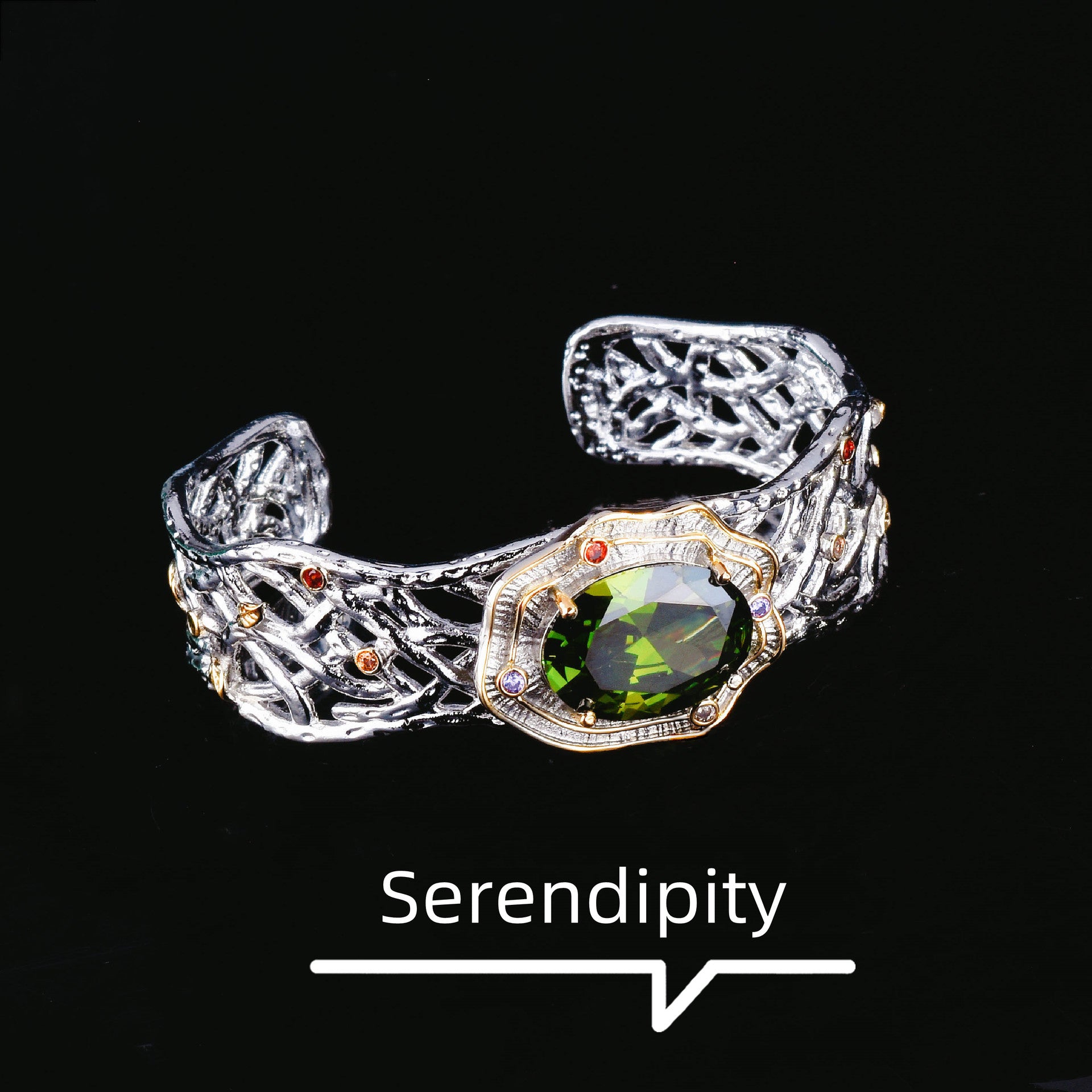 New high-end retro wind green color treasure series