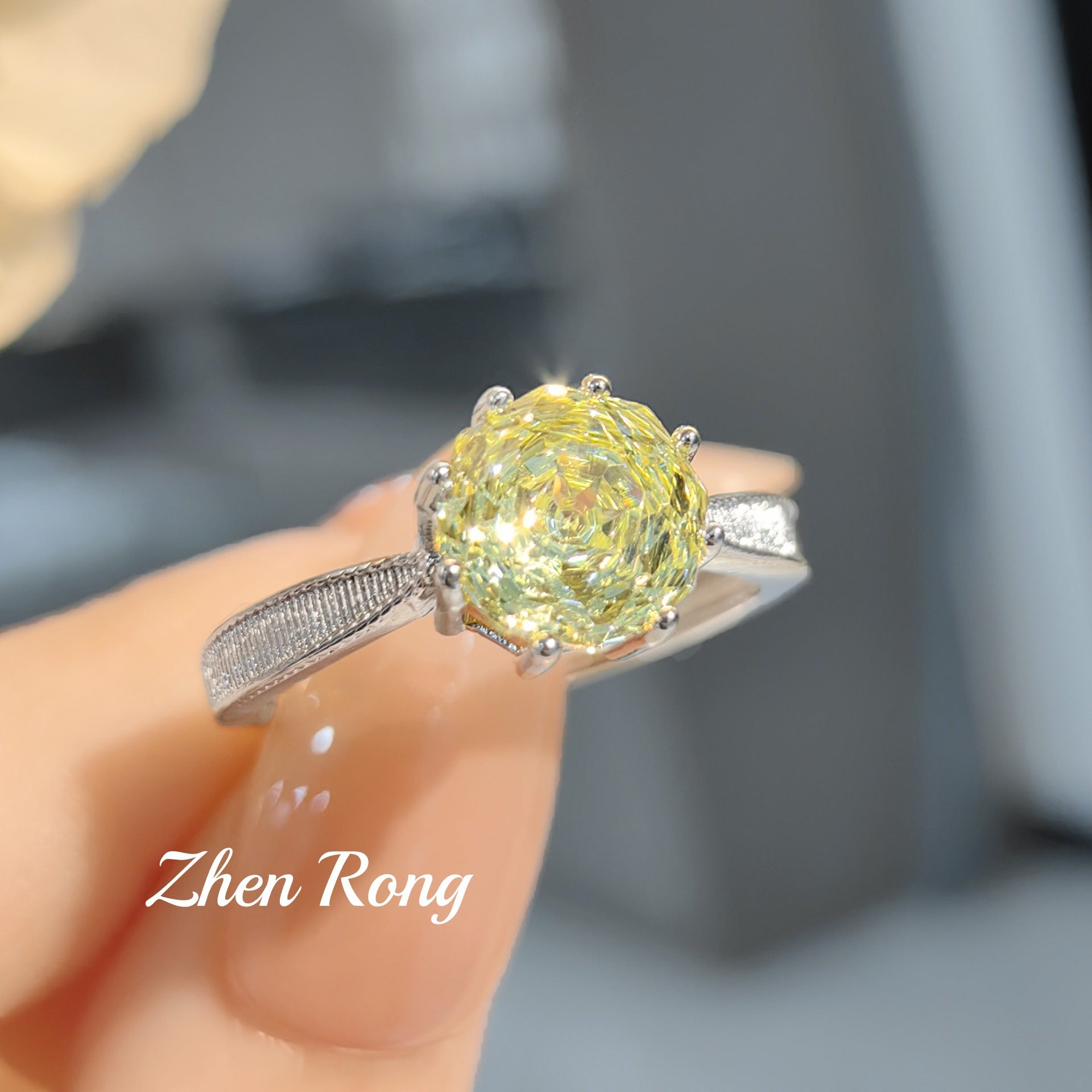 Light luxury brushed rose color treasure series