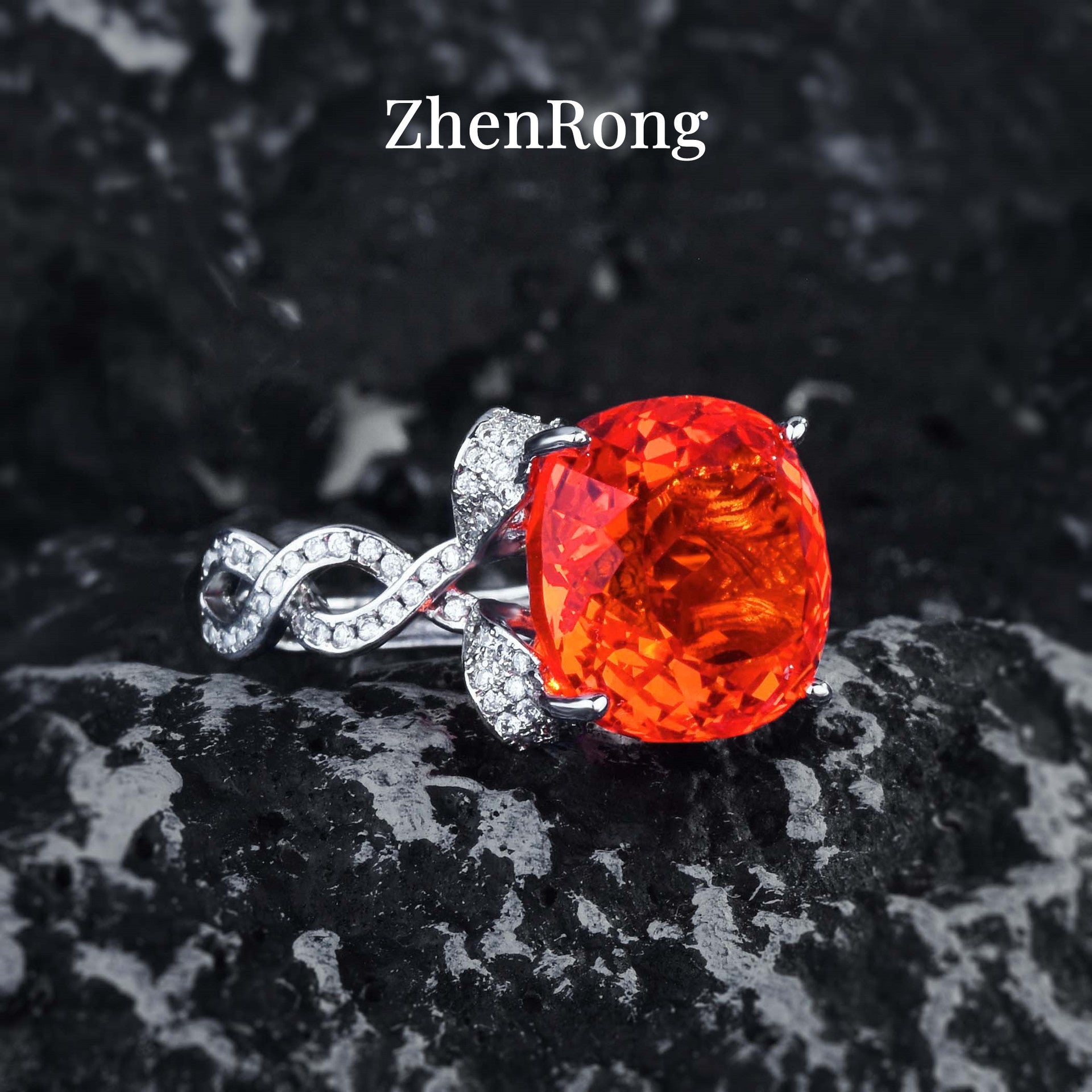 Fashion Aquamarine Topaz Color Treasure Series