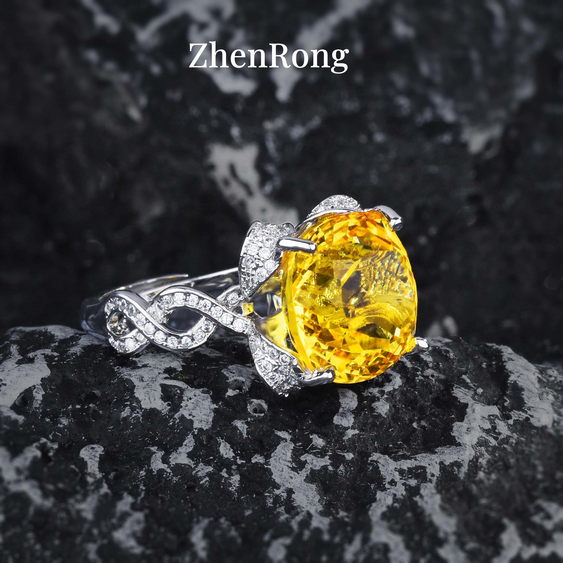 Fashion Aquamarine Topaz Color Treasure Series