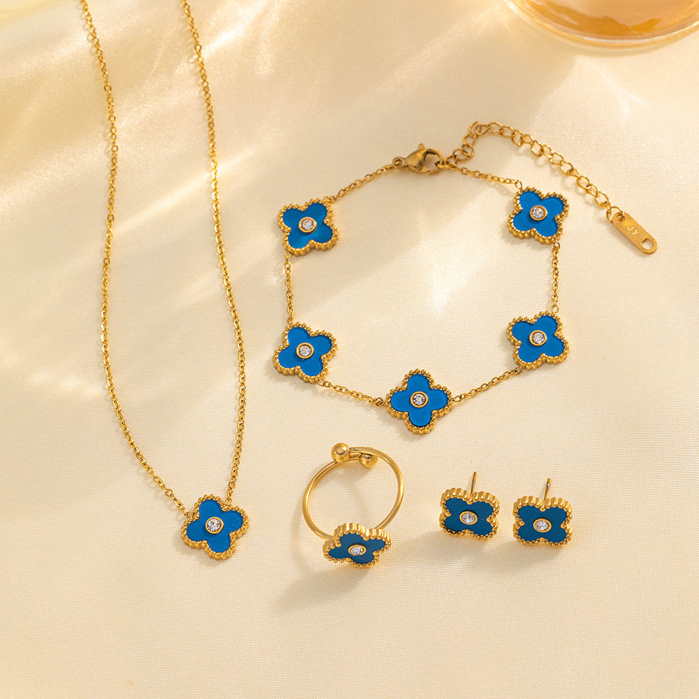 Fashion Lucky Clover Diamond Collection