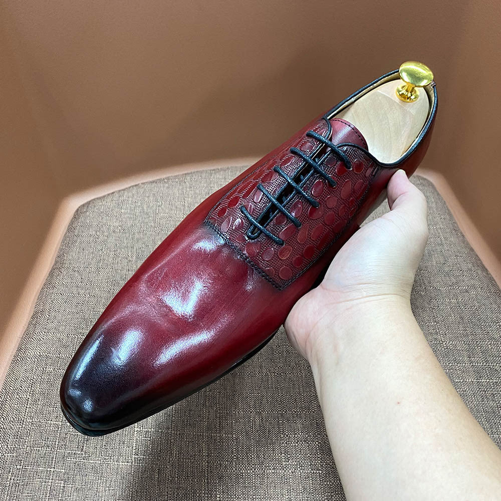 Business Wedding Banquet Dress Men's Leather Shoes