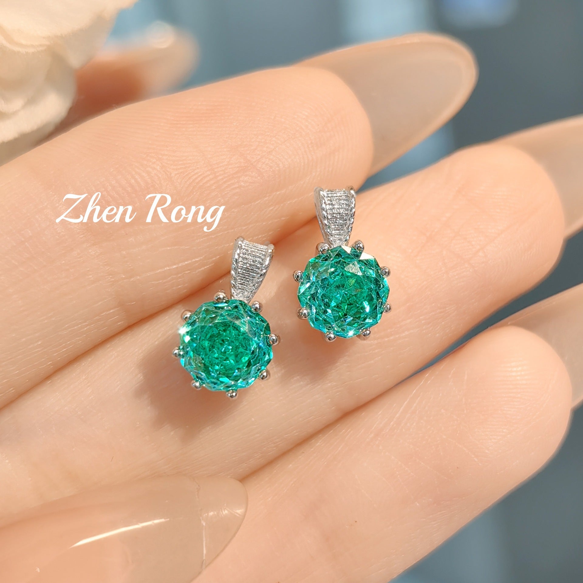 Light luxury brushed rose color treasure series