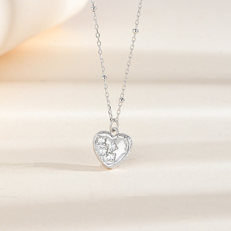 925 Sterling Silver Lava Love Necklace