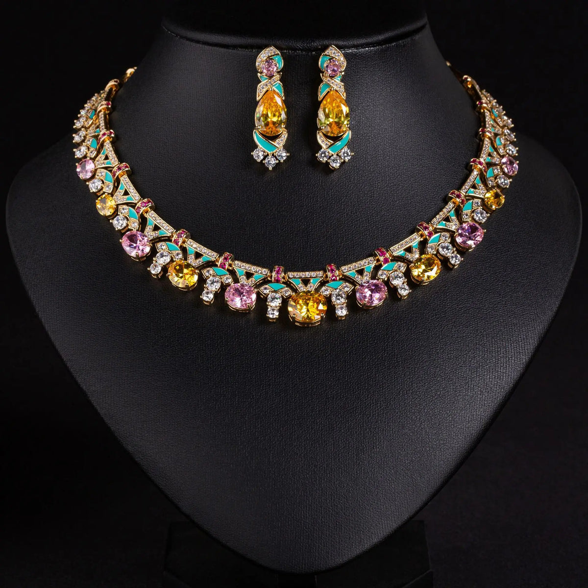 Bijoux femme collier ras du cou clavicule femme luxe artisanat de goutte haut de gamme