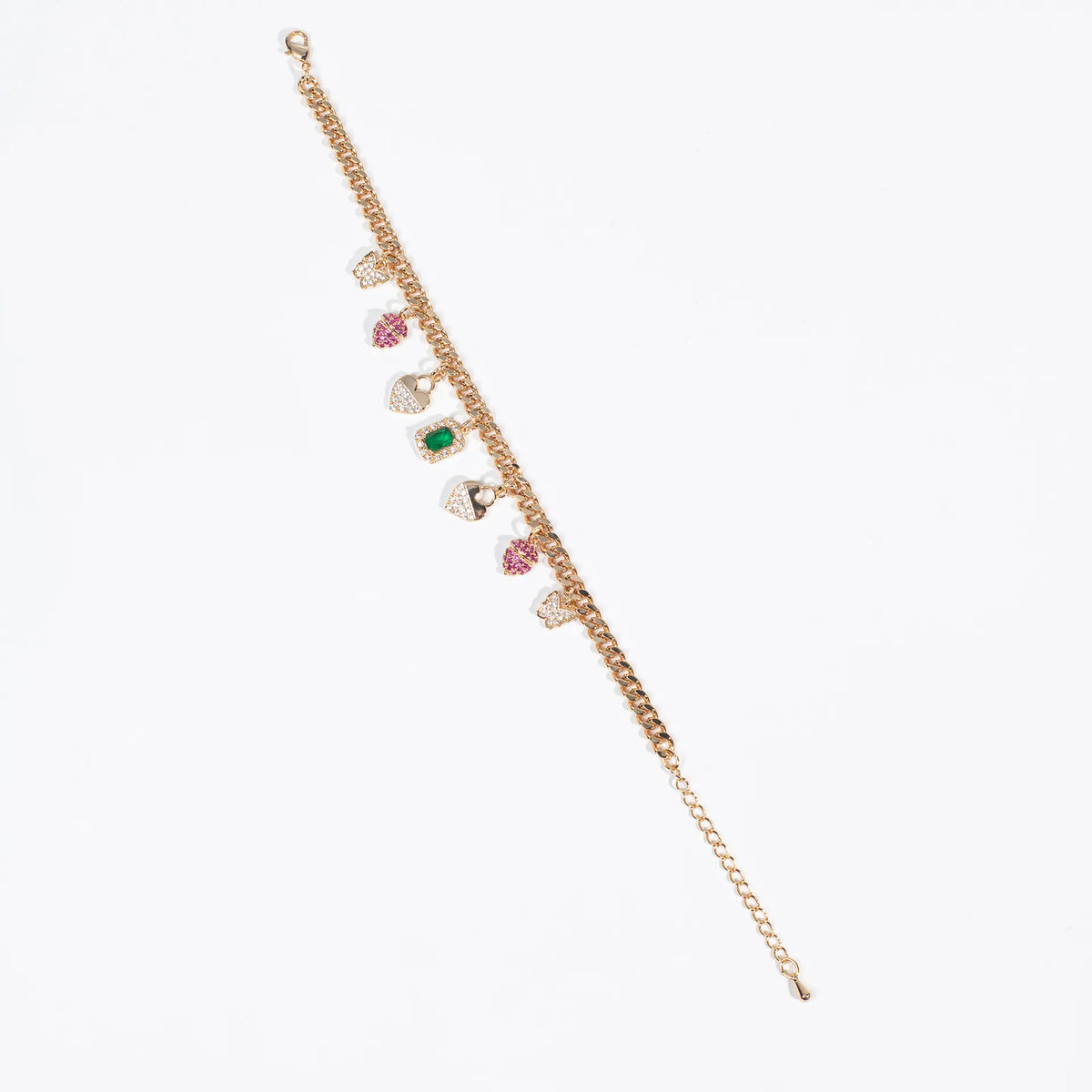 Bracelet en zircon à franges, au design de niche, chic et léger