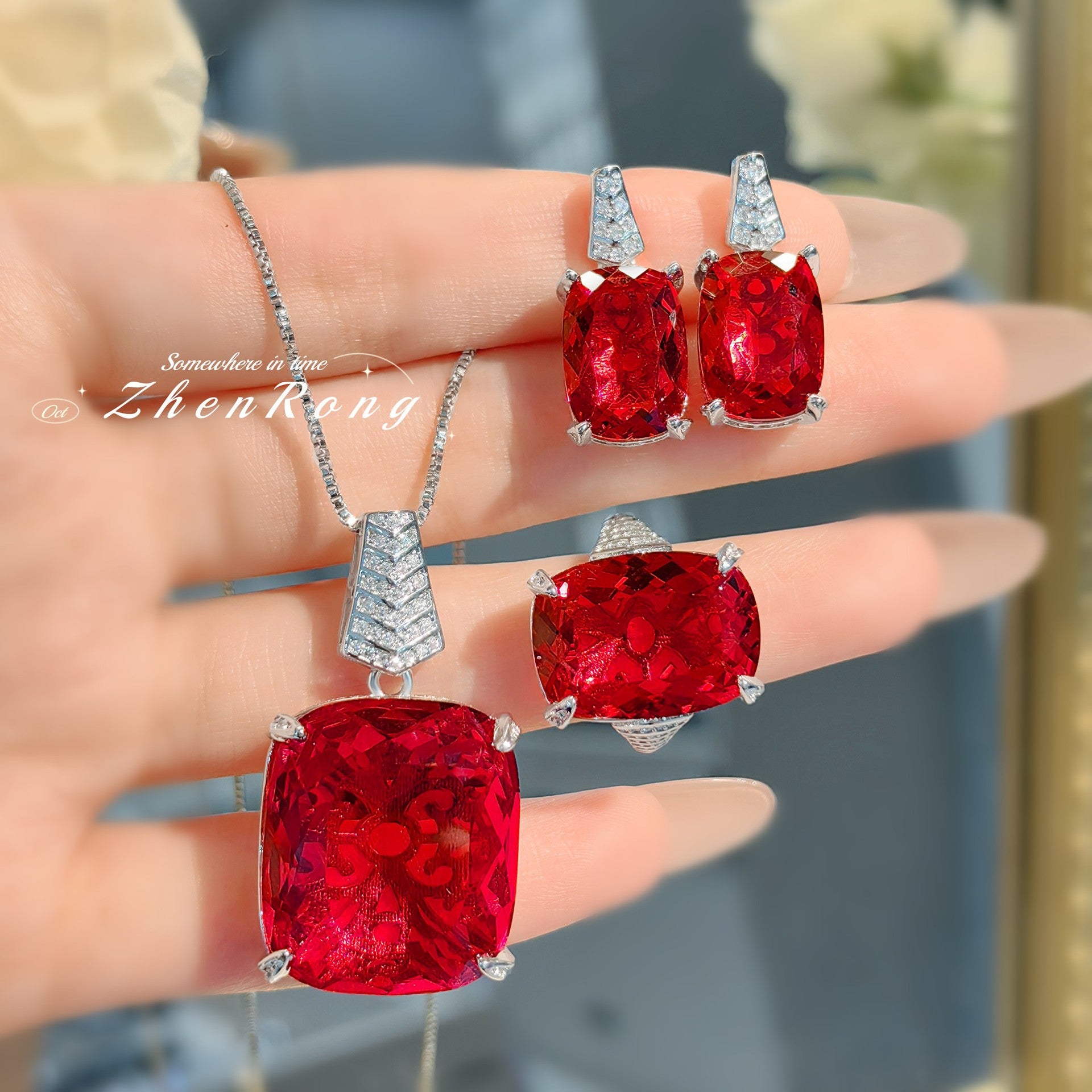 New Royal Green Square Color Treasure Series