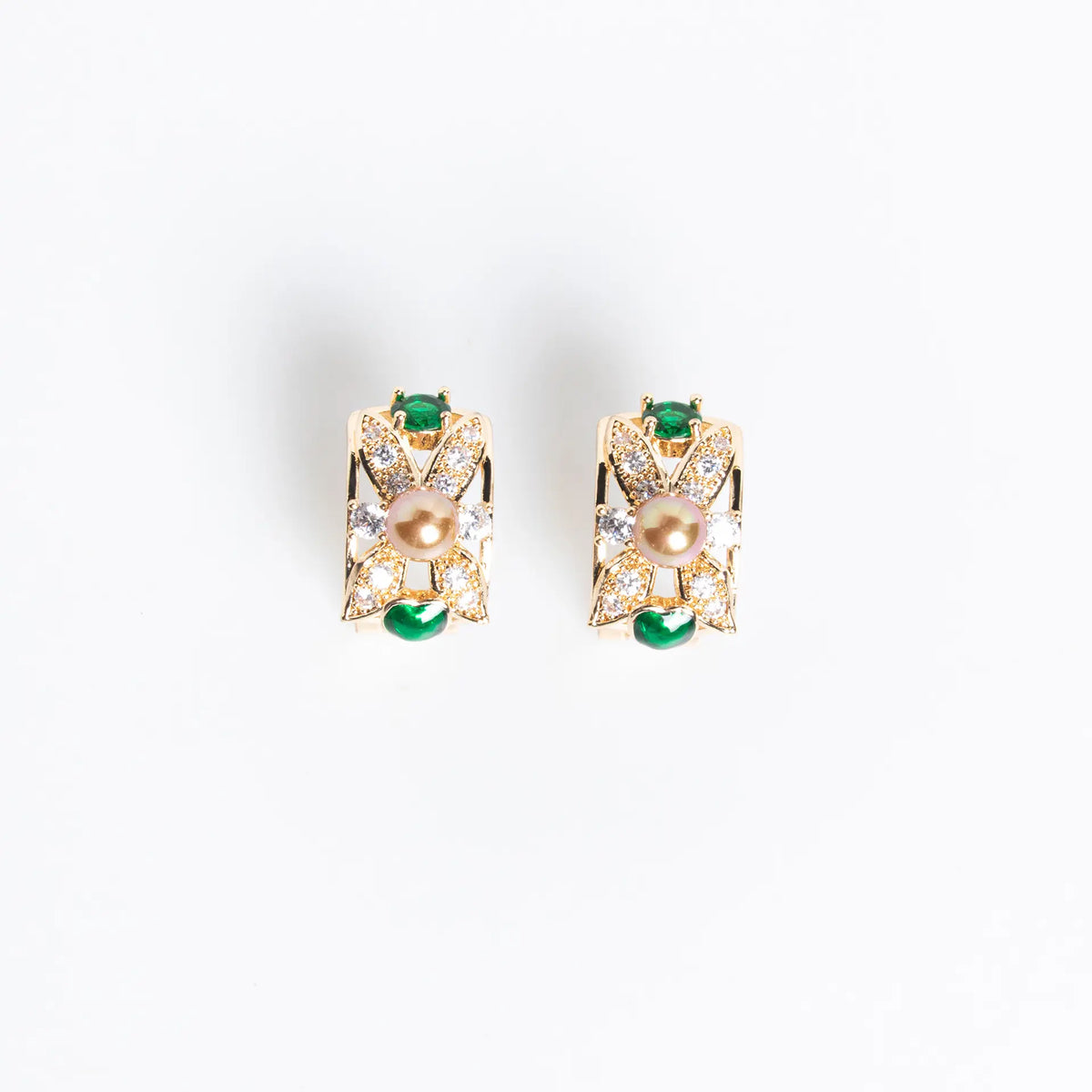 Parure de collier de luxe en pierres précieuses multicolores or pour une tenue de soirée